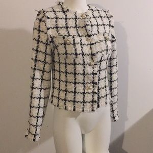 Tweed cardigan/blazer size small
